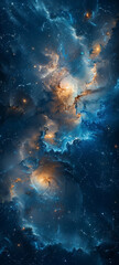 Galactic Whirl Mesmerizing Swirling Galaxy Wallpaper