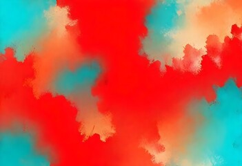 Obraz premium Abstract Watercolor Artwork Background Painting Digital Graphic Minimalistic Banner Design