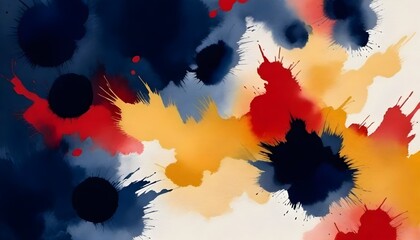 Abstract Watercolor Artwork Background Painting Digital Graphic Minimalistic Banner Design