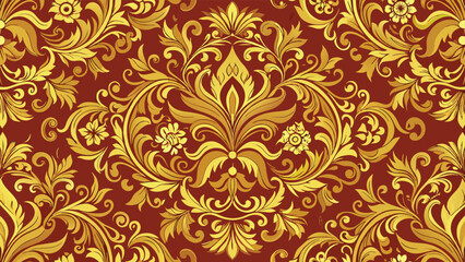 seamless pattern, classic background, vector, illustration