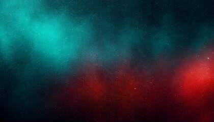 a grainy abstract background with red dark grey and cyan lights