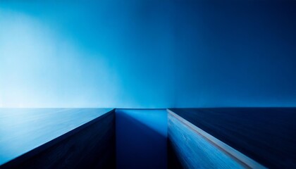 modern blue gradient banner background template minimal color wallpaper - Powered by Adobe