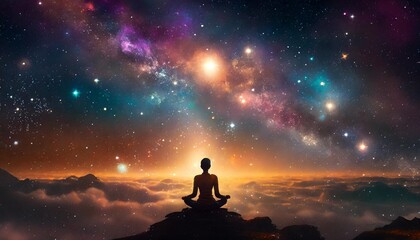 universe cosmos meditation background