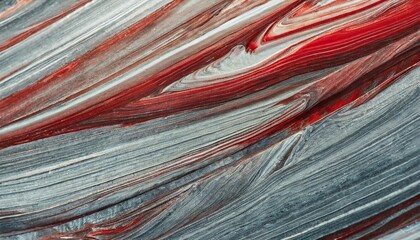 red and grey abstract art painting