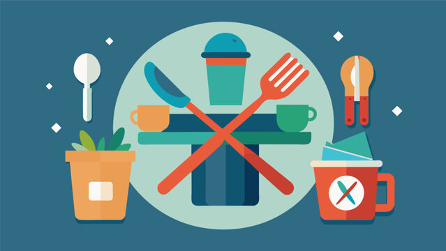 The office has implemented a bring your own utensils policy reducing plastic usage and waste from singleuse lery and plates.