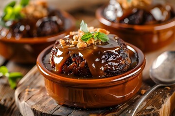 Sticky Toffee Pudding: A Classic British Dessert. Concept Dessert Recipes, British Cuisine, Classic Desserts, Baking Inspiration, Sweet Treats