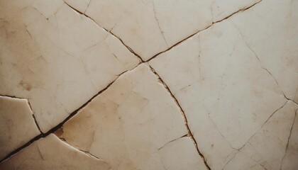 background and texture of stretch marks cracked on white cream glazed tile