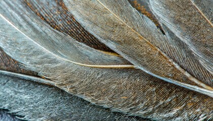 pigeon feather macro