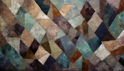 abstract mosaic oil painting abstract geometric background