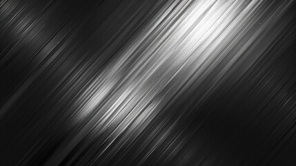 A black and white image of a person with a silver stripe. The image is dark and moody, with a sense of mystery and intrigue. The silver stripe adds a sense of movement and energy to the image