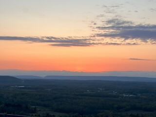 Golden Horizon: Sunset View in New Jersey