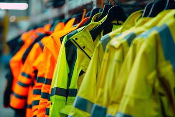 Yellow high visibility safety jackets for sale fluorescent colors protective equipment. Concept Safety Gear, High Visibility Jackets, Protective Equipment, Fluorescent Colors, Workwear