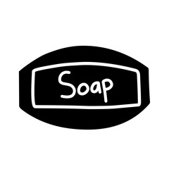 soap silhouette icon