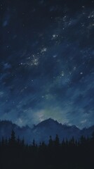 Fototapeta premium Glamping wallpaper sky outdoors nature.