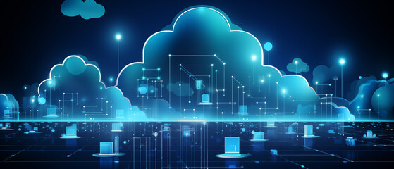 Illustrated Cloud Computing Digital Ecosystem