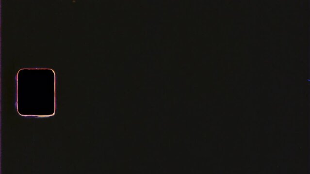Super 8 Film Frame Scan. Nice for Overlay or Transition. Light Leaks and Sprocket Hole. For Nostalgia Vintage Look.