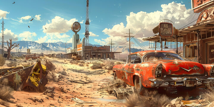 Fallout Frontier: Tales of the New Wasteland - Stories from the frontier of civilization, where the remnants of society navigate a harsh and unforgiving wasteland shaped by fallout