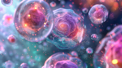 Creative visualization of biomarkers using illumination.