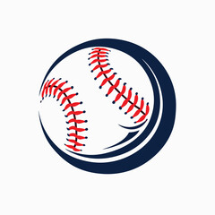 Baseball in cartoon, doodle style. Image for t-shirt, web, mobile apps and ui. Isolated 2d vector illustration in logo, icon, sketch style, Eps 10. AI Generative