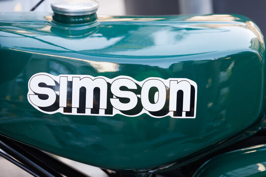 Classic Simson motorcycle