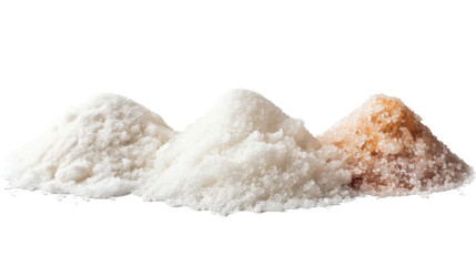 Salt, sugar and flour