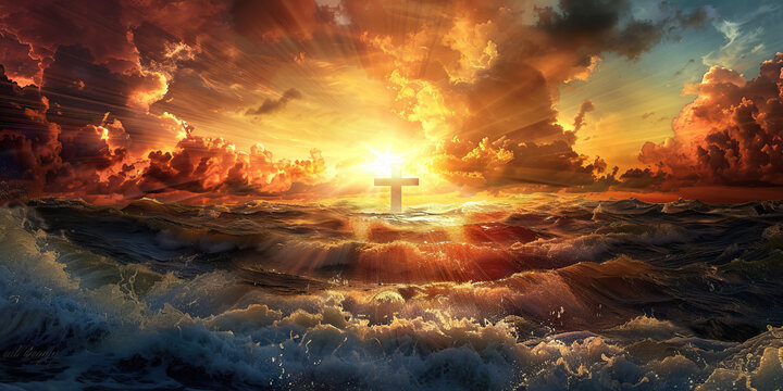 Hope Eternal: Trusting in God's Plan - A steadfast trust in God's divine plan, where believers find hope and comfort in the assurance of a future filled with promise