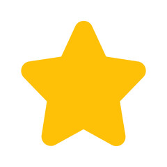 star flat icon