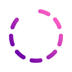 loading gradient icon