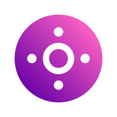remote gradient icon