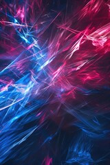 Create an abstract presentation background using, blue red, colorful background
