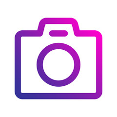 camera gradient icon
