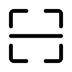 scanner line icon
