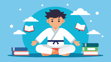 A student with ADHD finds relief and an improvement in their focus and attention span through regular jiujitsu training leading to increased