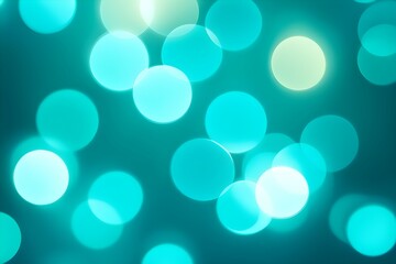 A blue and green background with many small circles