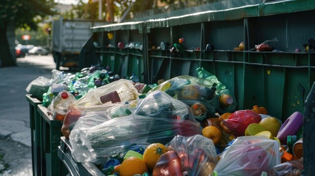 The campaign promotes recycling next to segregation sites and community composting projects to meet ambitious waste diversion targets.