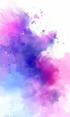 Watercolor-inspired elegant abstract background with soft washes of color and delicate brushstrokes, adding a touch of artistic flair , Hd Background