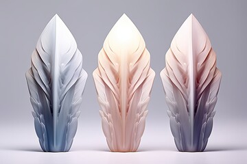 Ethereal Angel Wing Gradients Divine Fragrance Packaging Dreamscapes
