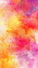 Dynamic watercolor brushstrokes melding together to form a textured background