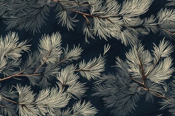 Pine needles backgrounds outdoors pattern.