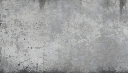 Fototapeta premium Grey Grunge Wall Texture Digital Painting Abstract Background Illustration Distressed Old Urban Design