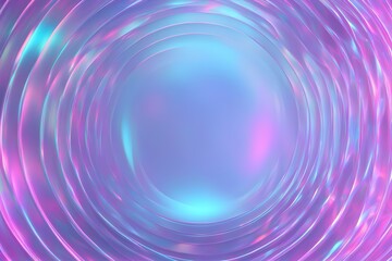 A purple circle with a blue background