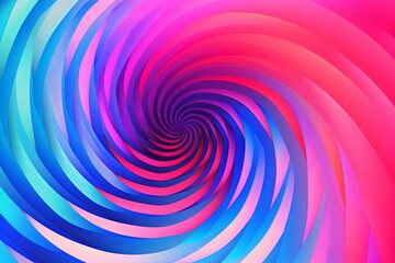 Obraz premium Hypnotic Optical Art Gradients for Digital Marketing Ad: Mesmerizing Color Transitions