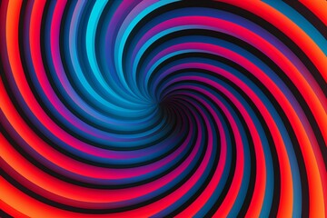 Hypnotic Optical Art Gradients: Motion Graphics Presentation Delight