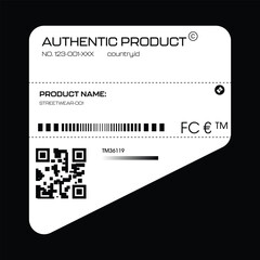 Label pack design. Vector graphic asset for streetwear design. Retro futuristic element in Y2K for apparel, clothing and poster design