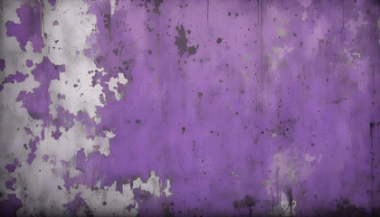 Purple Grunge Wall Texture Digital Painting Abstract Background Illustration Distressed Old Urban Design