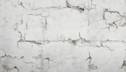 Fototapeta premium White Grunge Wall Texture Digital Painting Abstract Background Illustration Distressed Old Urban Design