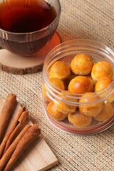 These Pineapple Cookies called Kue Nanas or Nastar in Indonesian, is one of the most popular traditional sweets to celebrate Eid al-Fitri.