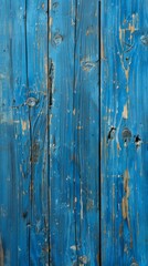 Fototapeta na wymiar Blue painted wooden planks texture