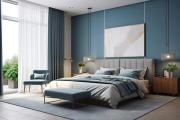 Bedroom furniture chair architecture.