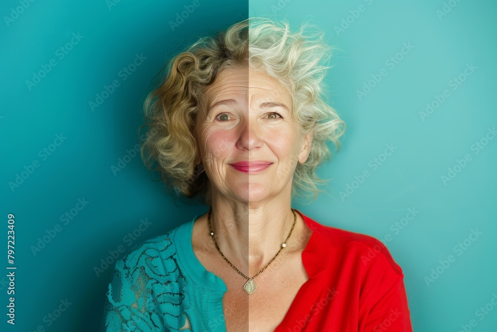 Poster representation in stage dynamics of aging emphasizes age management and age diversity, blending agin
